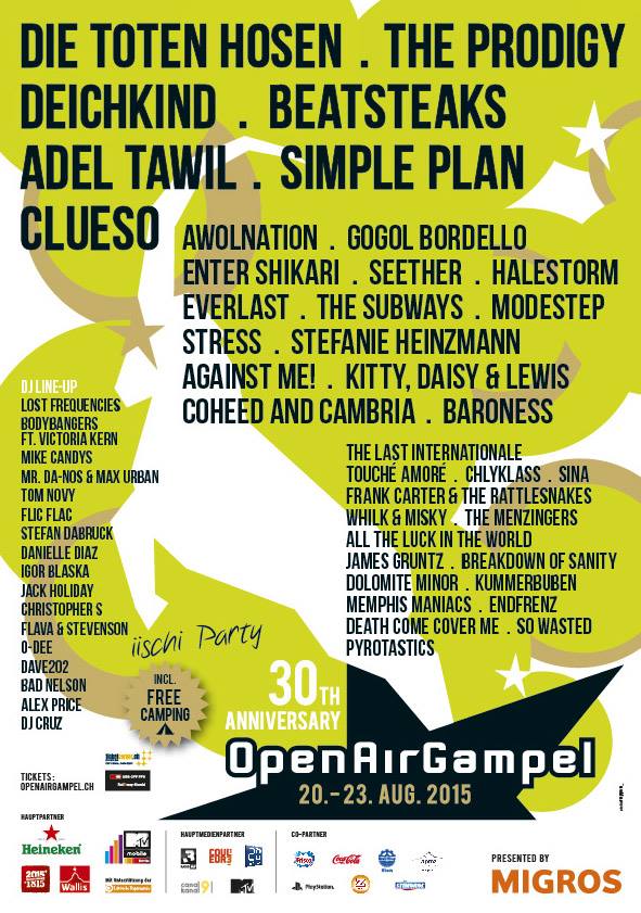 Open Air Gampel 2015 Preview 100 Nights Of Summer